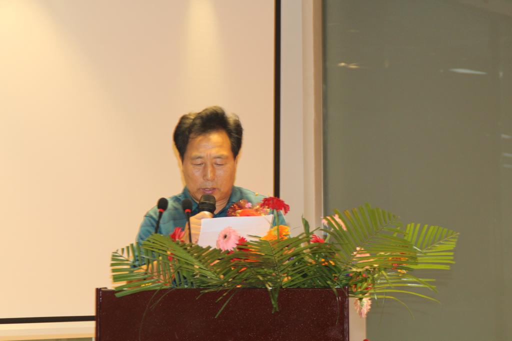 王建庄秘书长主持非遗大师收徒仪式