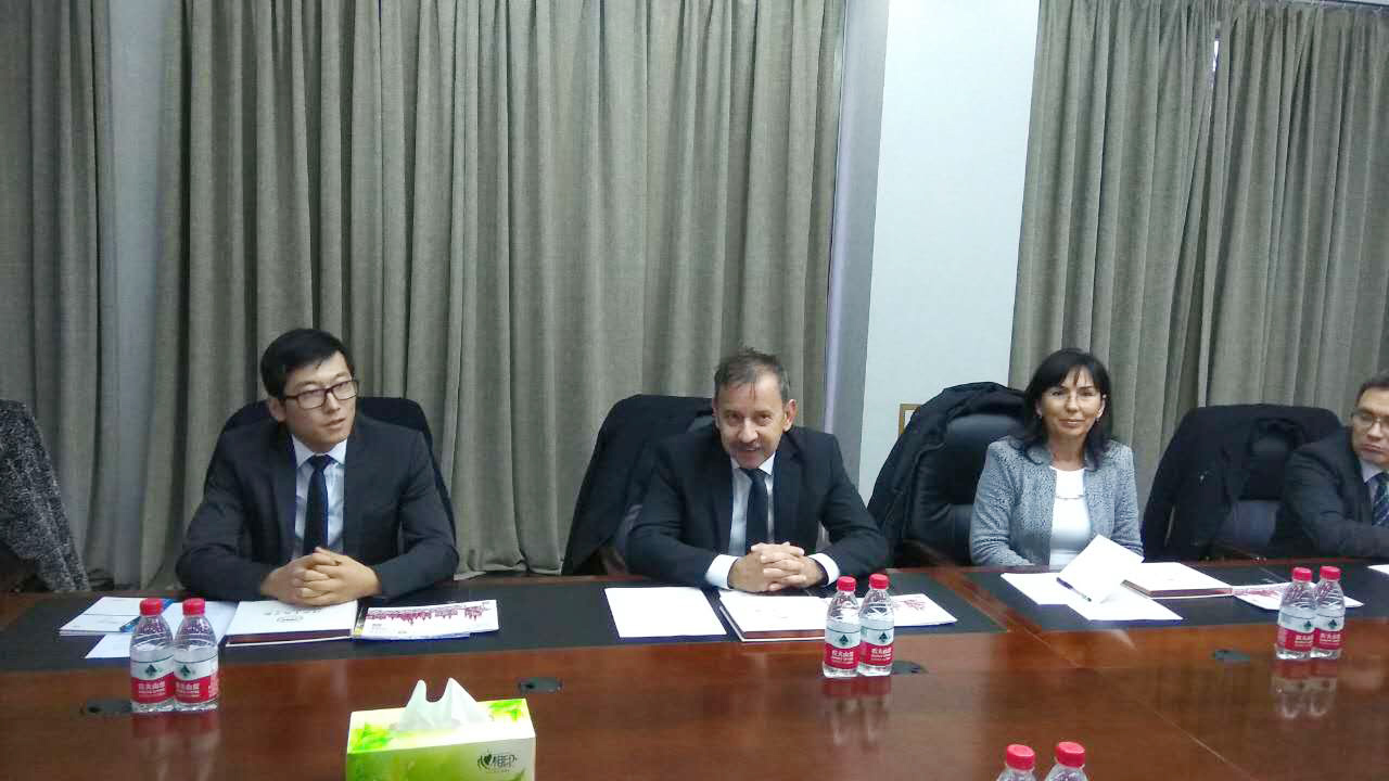 埃斯特尔哈兹大学校长Dr.Kalman Liptai 先生与大家交流